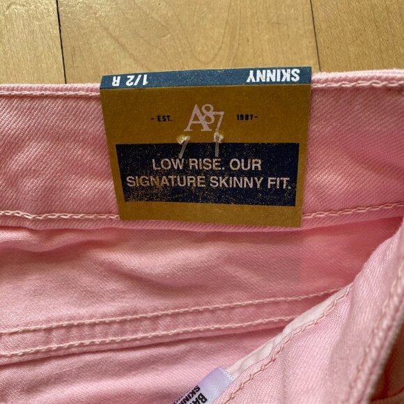 AEROPOSTALE Bnwt Pink Ombre "Bayla" Skinny Jeans - Picture 3 of 7